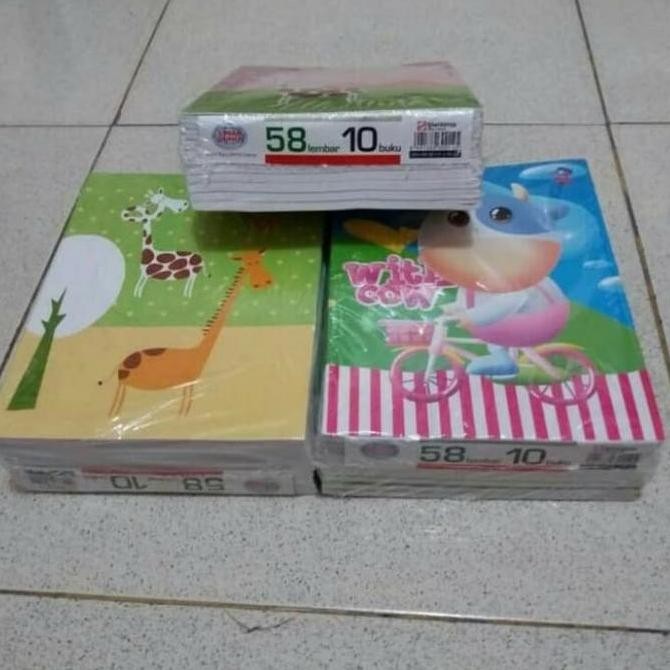 

READY BUKU TULIS SIDU 58 LEMBAR HARGA PER 10 BUKU/PCS (SINAR DUNIA)