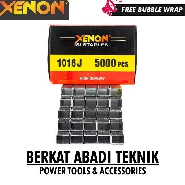 

Xenon 1016J Isi Staples Mesin Paku U Mata Air Nailer Nail Gun Angin Stapler Jok Motor 1016 J