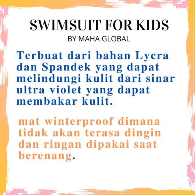 Baju Renang Anak Perempuan Muslimah Baju Renang Anak Perempuan Muslim