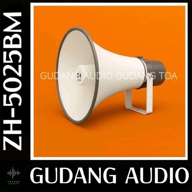 Promo Horn Speaker Corong Toa Masjid Mushola Zh-5025 Bm 25 Watt Trafo Matching Original