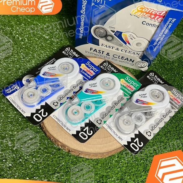 

12 Pcs Correction Tape Trifelo 20 Plus Refill