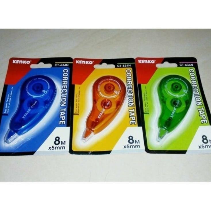 

Correction Tape Kenko Ct 634N 12 Pcs