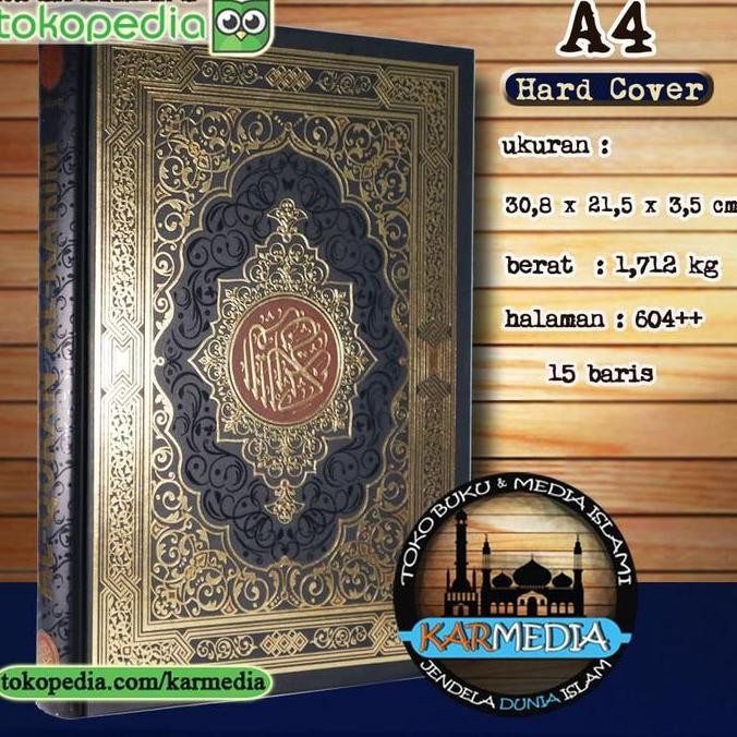 

[A4] Darsyafii - Al Quran Mushaf Utsmani Ukuran Besar A4 Al Madinah CS