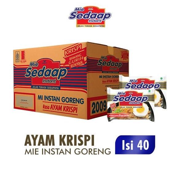 

Sedaap Mie Instan Ayam Krispi 88 gr GM
