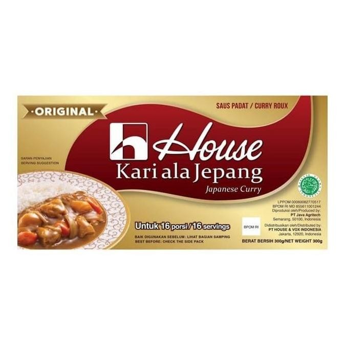 

Promo House Japanese Curry 300gr - Kare Jepang Siap Masak Praktis