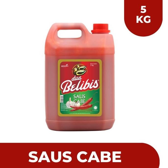 

Promo Dua Belibis Saus Cabe 5 Kg - Saus Sambal Pedas Asli Untuk Masakan