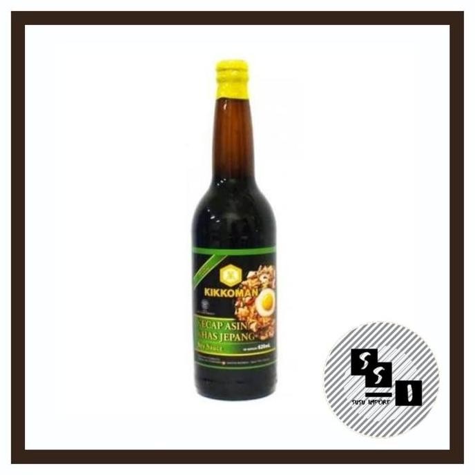

Promo Kikkoman Kecap Asin Jepang 620ml - Soy Sauce Premium Bottle