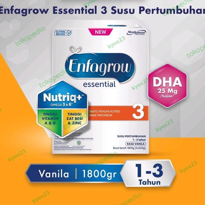 

Ls Enfagrow Essential 3 Vanilla 1800Gr