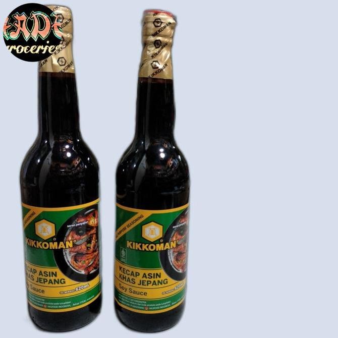 

Promo Kikkoman Kecap Asin Jepang 620ml | All Purpose Soy Sauce Halal