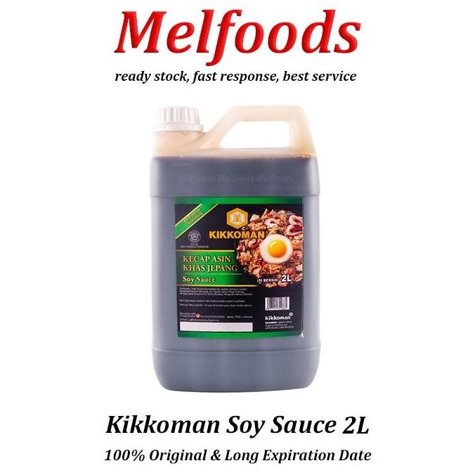 

Promo Kikkoman Soy Sauce All Purpose HALAL 2L | Kecap Asin Jepang Jerigen 2.2kg