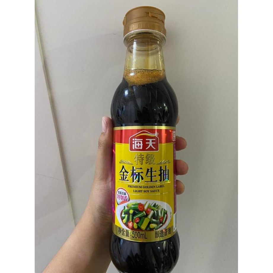 

Promo Golden Light Soy Sauce Premium 500ml | Jin Biao Sheng Chou Original