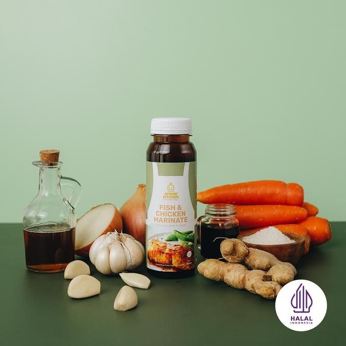 

Promo Apron Kitchen Saus Marinasi Kecap Asin 250ml | Bumbu Masakan Ayam Ikan Siap Pakai