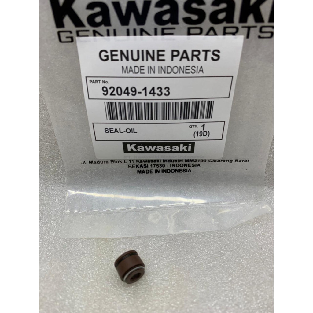 seal klep seal oil oli KAWASAKI KAZE-KAZE R-BLITZ 92049-1433 Original KAWASAKI