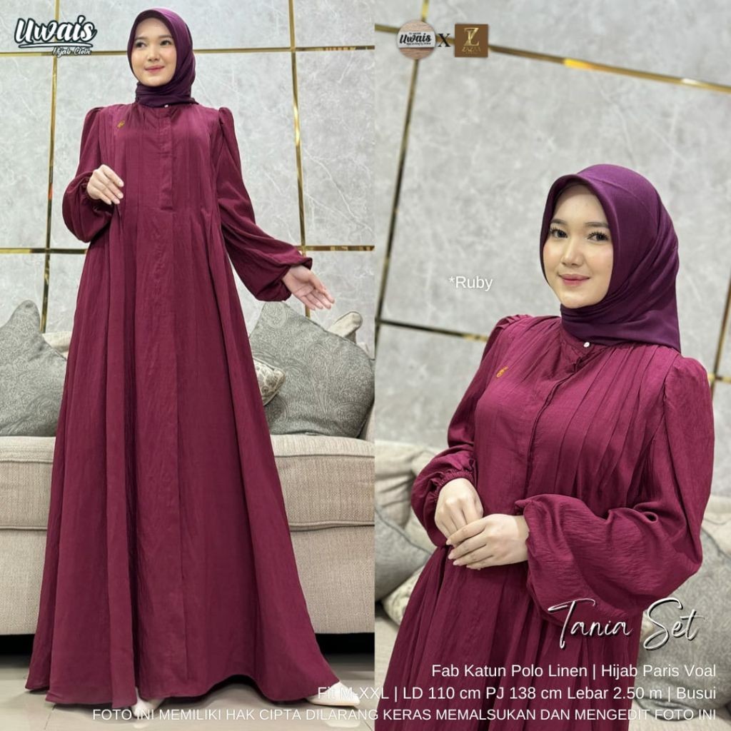 (COD) TANIA SET ORIGINAL UWAIS