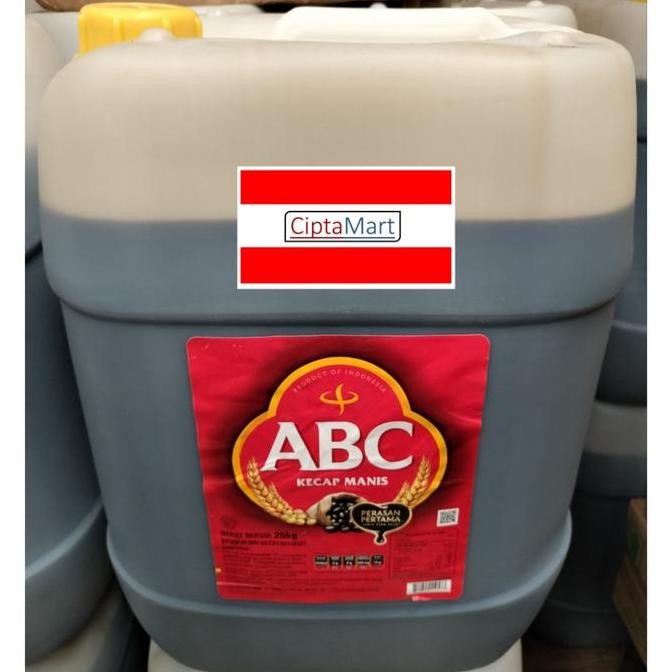 

Promo Kecap Manis ABC Jerigen 25kg - Ukuran Jumbo untuk Restoran / Horeka