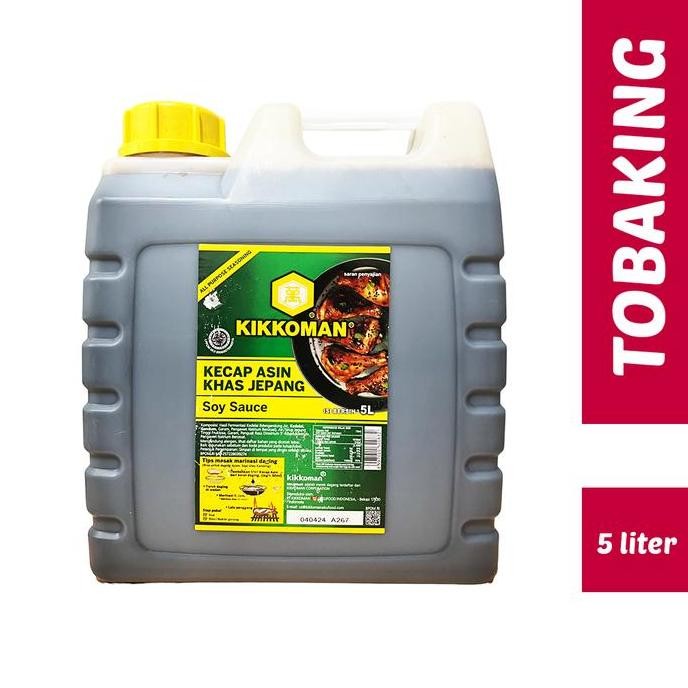 

Promo Kikkoman Shoyu Kecap Asin Jepang Jerigen 5 Liter - Bulk Size