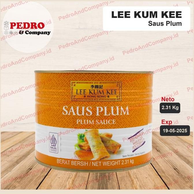 

Promo Lee Kum Kee Plum Sauce 2.31 Kg - Saus Buah Plum Kaleng Besar