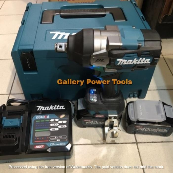 MPS Mesin Cordless Impact Wrench Makita 40V TW001GM201 Brushless 40 volt