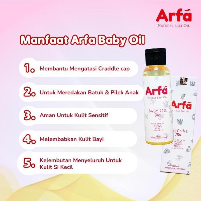 SKM ARFA NATURAL BABY OIL - BABY BODY MASSAGE OIL