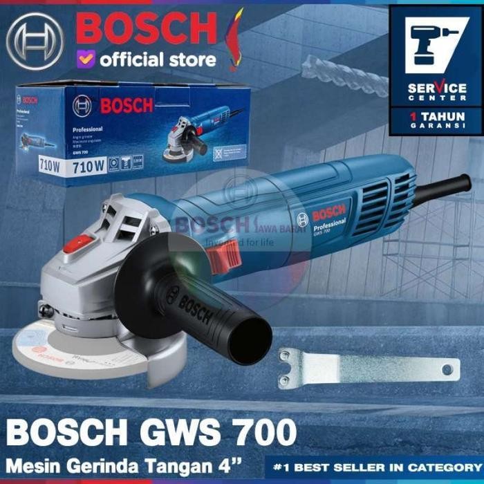 MPS BOSCH GWS 700 Mesin Gerinda 4&quot; Powerfull Heavy duty