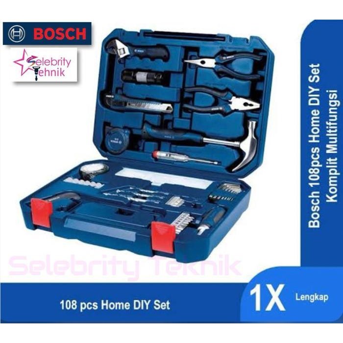 MPS Tool Kit Multi Function 108 Pcs Bosch / ToolKit Set Bosch / Tool Set