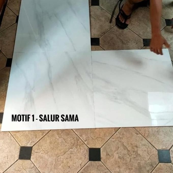 Granit 60X60 Putih Motif Harga Perdus Habitat Kualitas Premium