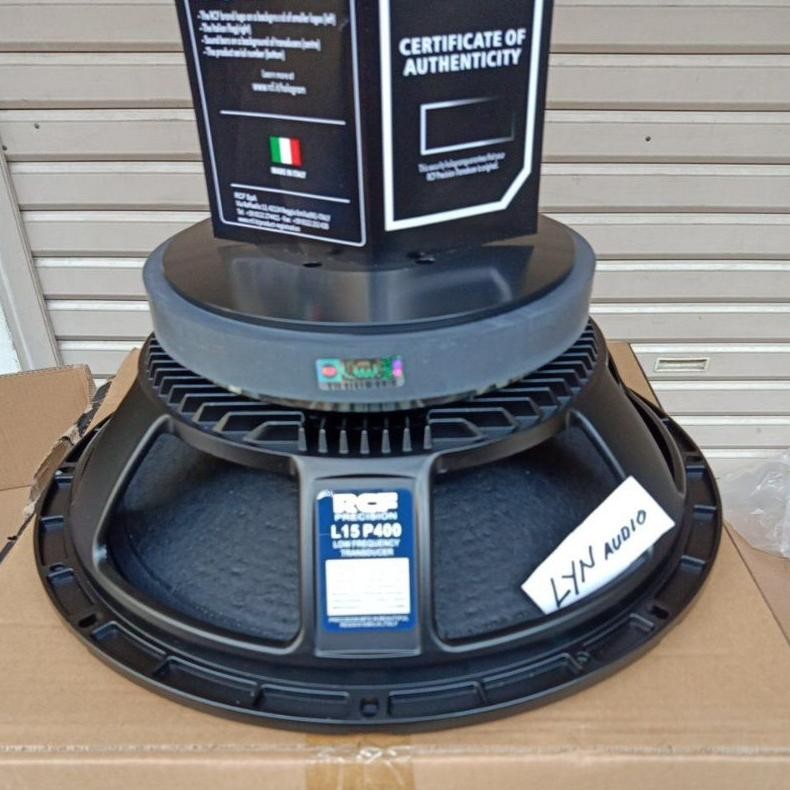 SPEAKER COMPONENT RCF 15 INCH L15P400 VC 4 INCH 15P400 aSt
