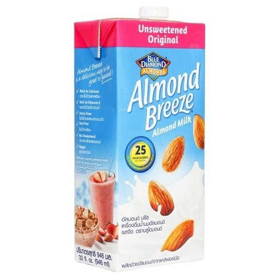 

Ad Blue Diamond Susu Almond Milk Unsweetened 946 Ml