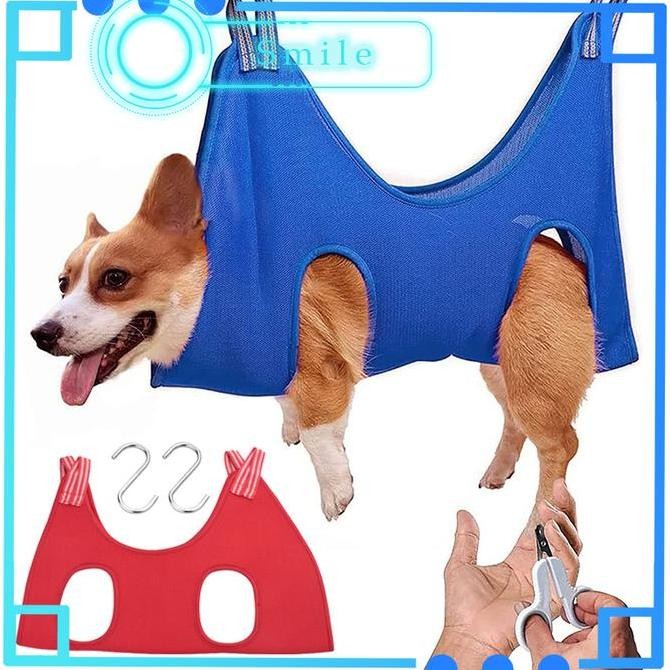 TERBARU Grooming Hammock Kucing Grooming Bag / Pet Hammock Assistant