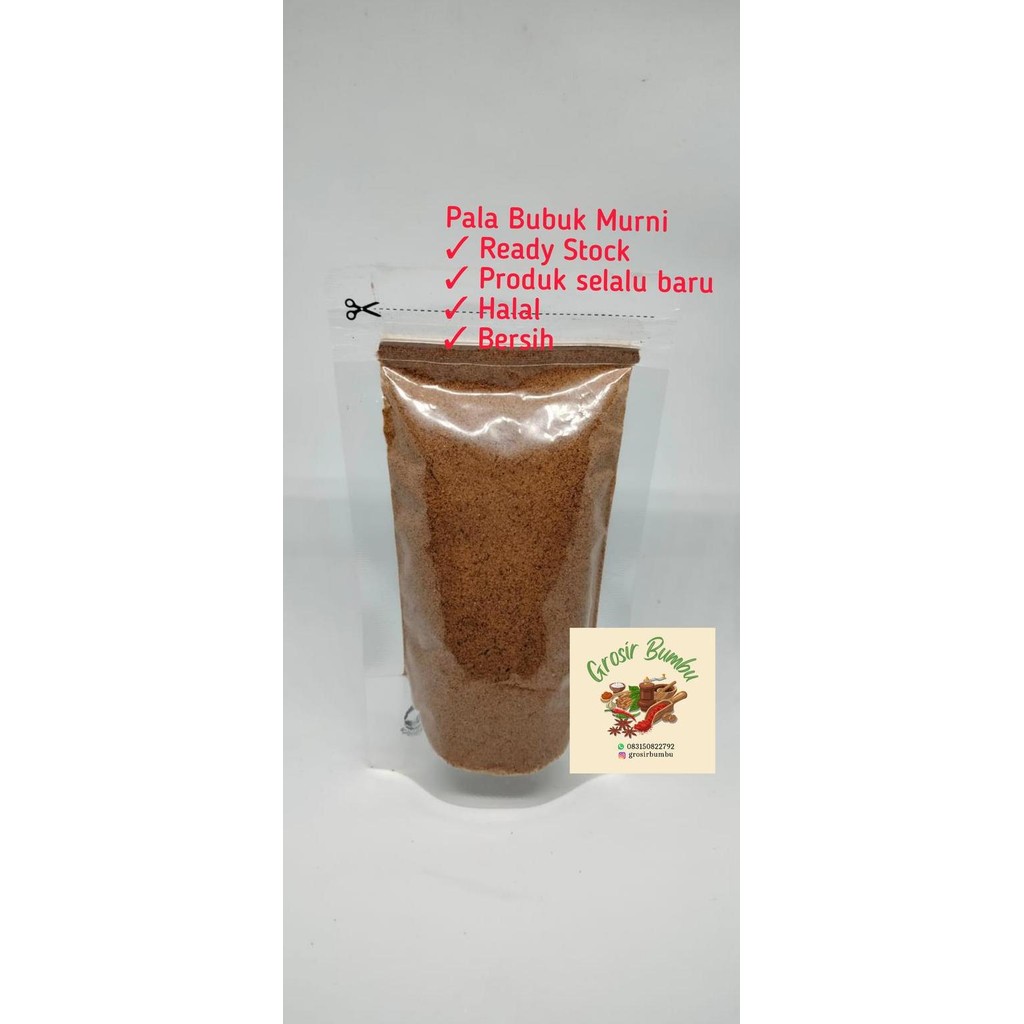 

Diskon! Pala Bubuk Asli 500Gr - Nutmeg Ground Premium 100% Murni