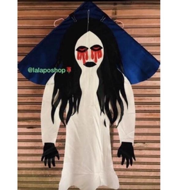 (Allthebest) layangan seram,layangan kuntilanak ,layangan kain ,mainan anak