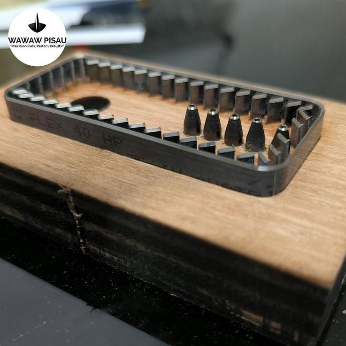 

Die Cut, Pisau Pond Laser