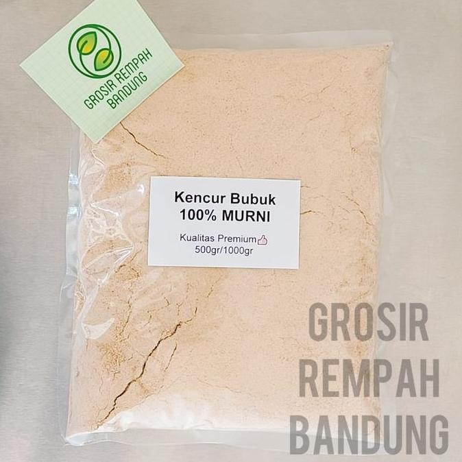 

Diskon! Kencur Bubuk Murni 1Kg Powder Aromatik Rempah Dapur