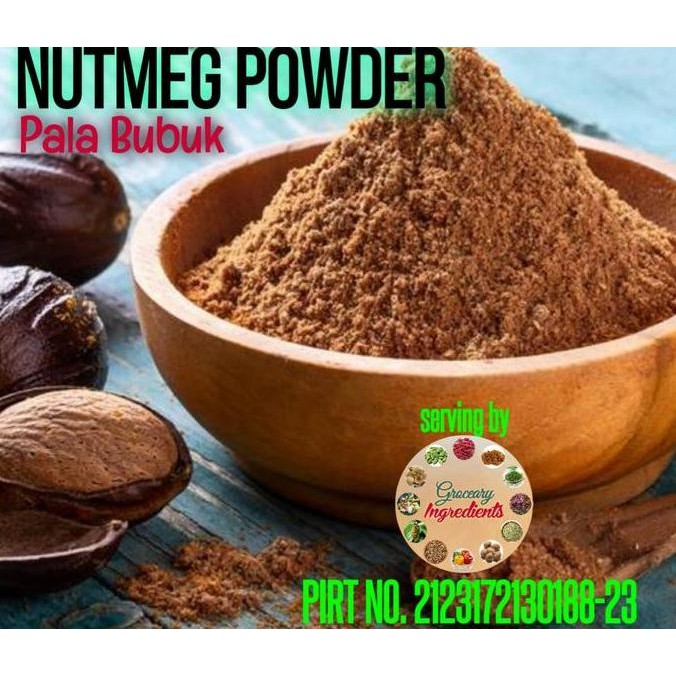 

Diskon! Pure Nutmeg Powder Bubuk Pala Murni 1Kg Asli