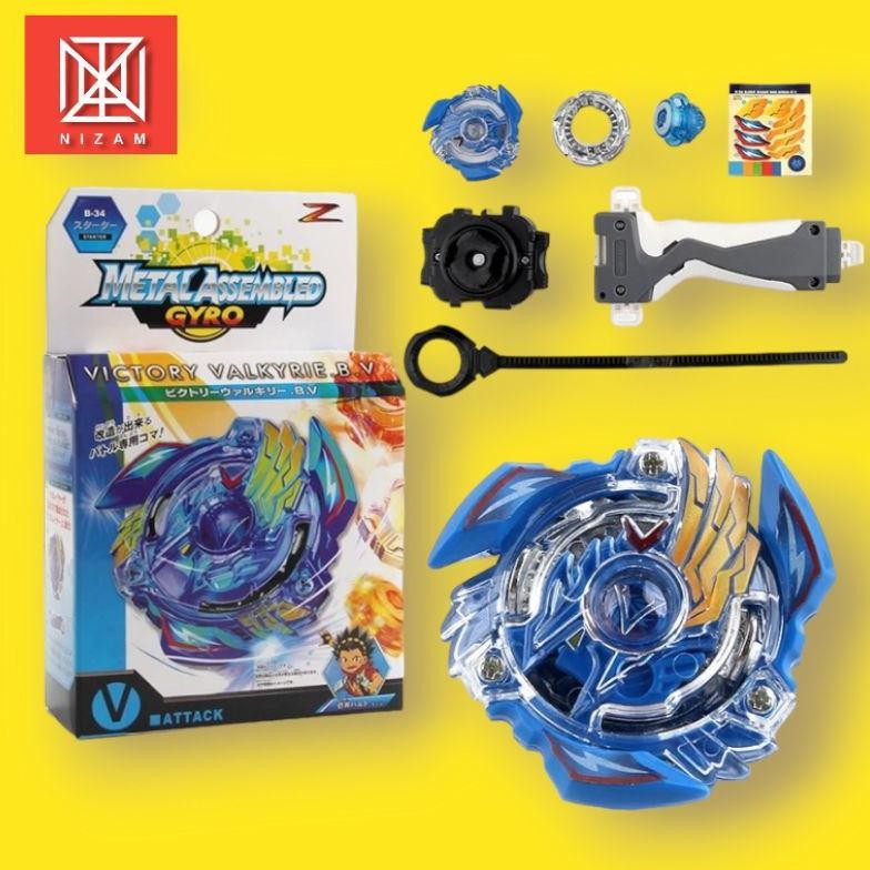 Mainan Beyblade Anak anak Gangsing Dengan Ripcord Dan Launcher Mainan Terlaris aSt