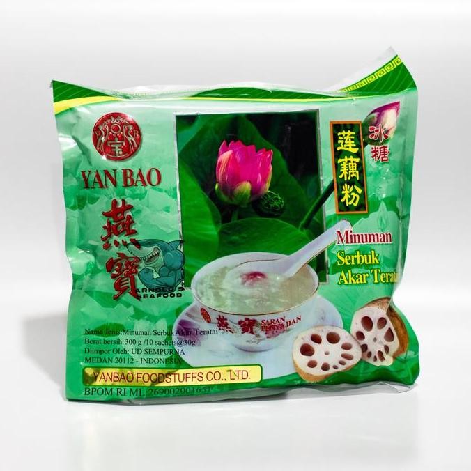 

Diskon! Yan Bao Bubuk Akar Teratai 10 Saset Lotus Root Powder Herbal