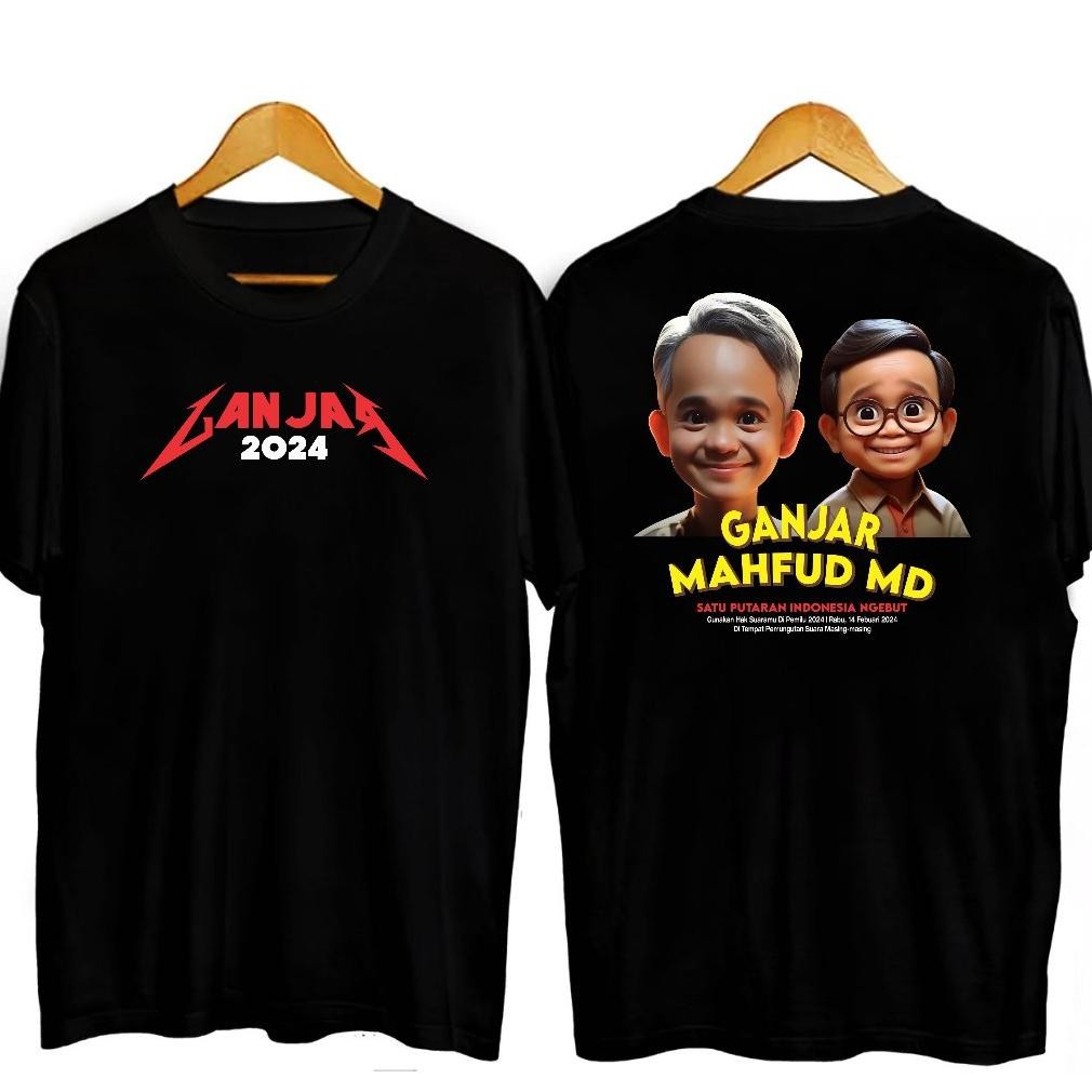 Promo Kaos Relawan Sahabat Ganjar Pranowo Ganjarist