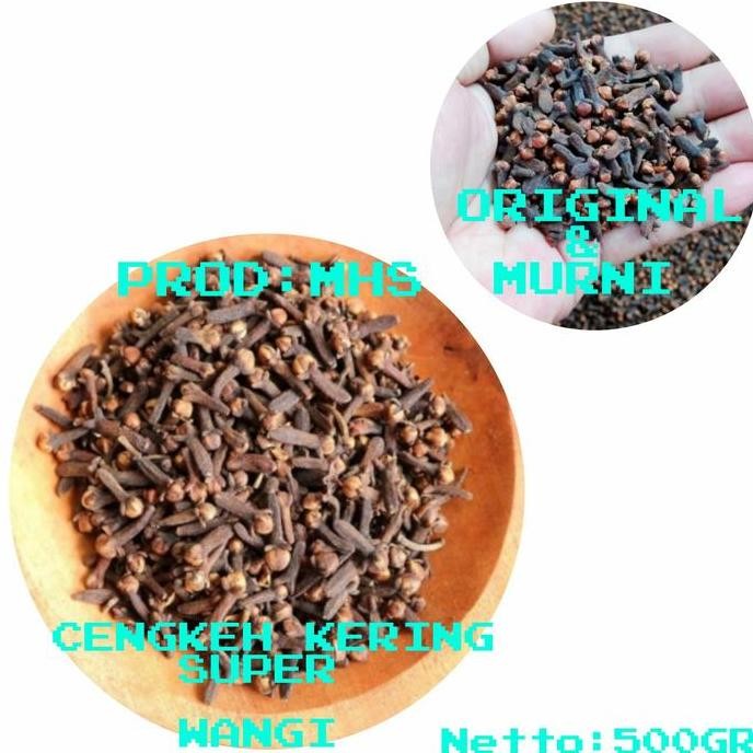 

Diskon! Cengkeh Kering Wangi 500Gr Clove Whole Aromatik Rempah Alami Premium