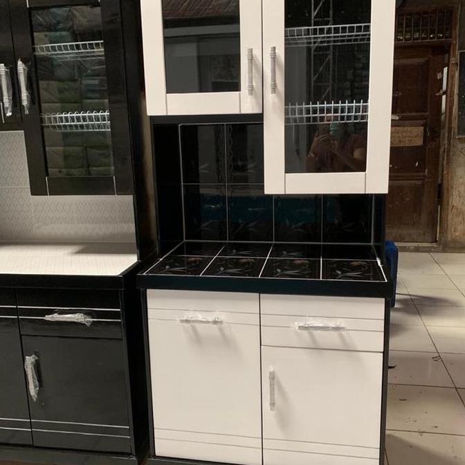 Lemari dapur pintu 2 lemari sayur pintu 2 rak piring