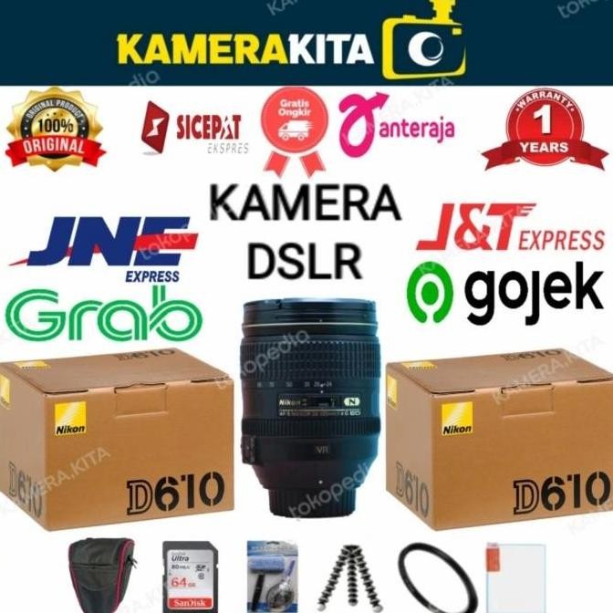 Nikon D610 Body Only / Kamera Nikon D610 Body Only / Nikon D610 Body