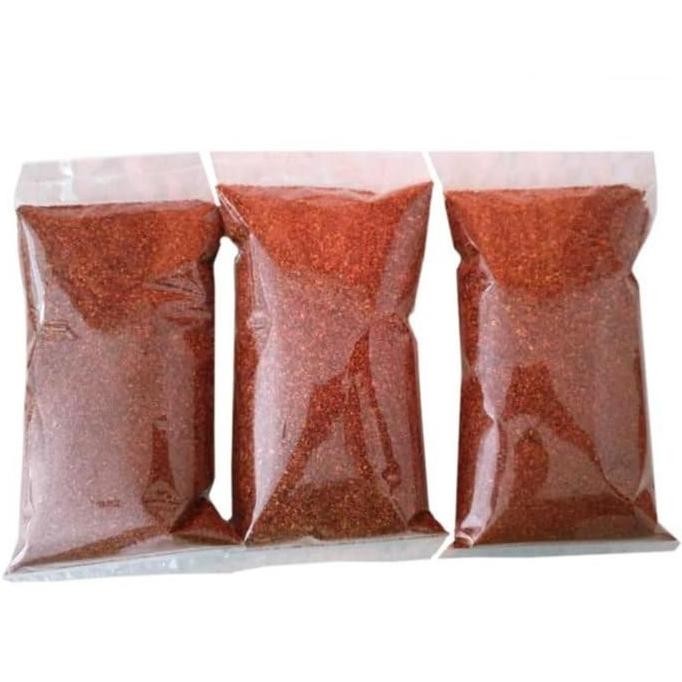 

Diskon! Cabe Bubuk Kasar 1Kg / Chili Granule Import Halal Untuk Masakan Pedas