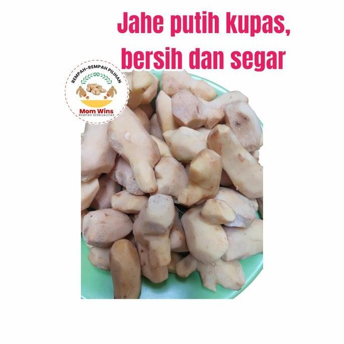 

Diskon! Jahe Putih Kupas Segar / Jahe Fresh Sudah Dikupas Bersih