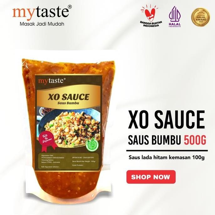 

xo sauce mytaste kemasan 500 gram H32