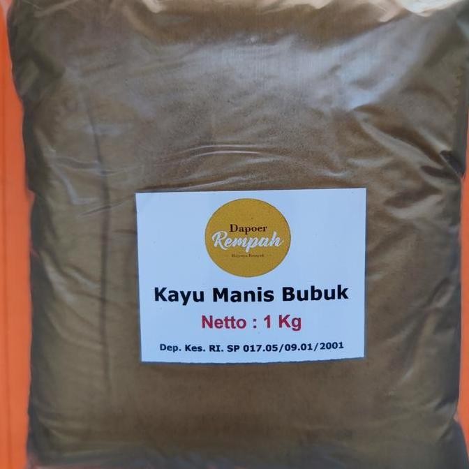 

Diskon! Kayu Manis Bubuk Alami 1 Kg - Cinnamon Powder Murni
