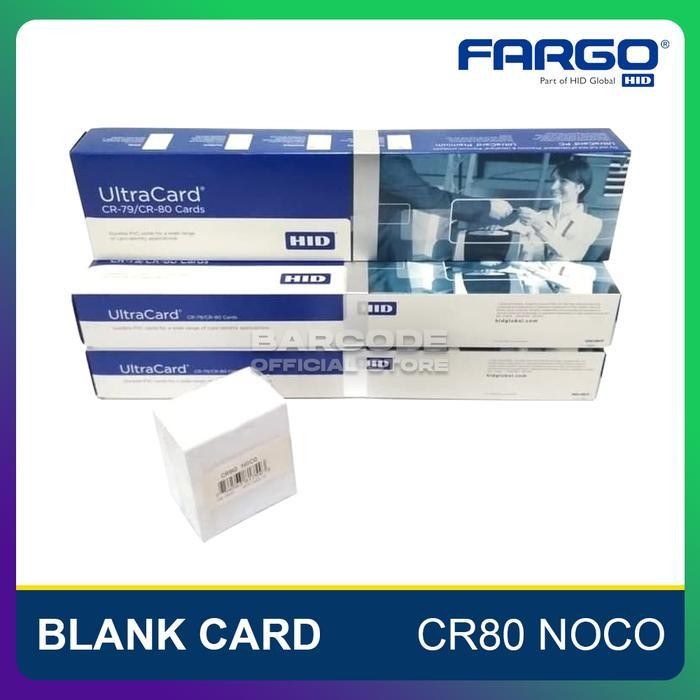 

Lp Kartu Pvc Blank Id Card Ultracard Hid Noco Cr 80 Isi 500 Pcs