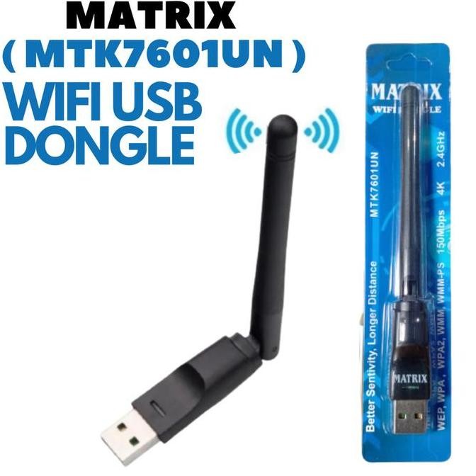 TERMURAH - MATRIX DONGLE USB WIFI WIRELESS MT-760 DONGLE 0Mbps Cocok Buat STB