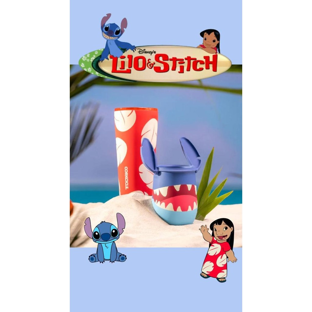 

TERLARIS - CORKCICLE LILO AND STITCH EDISI DISNEY 100TH ANNIVERSARY
