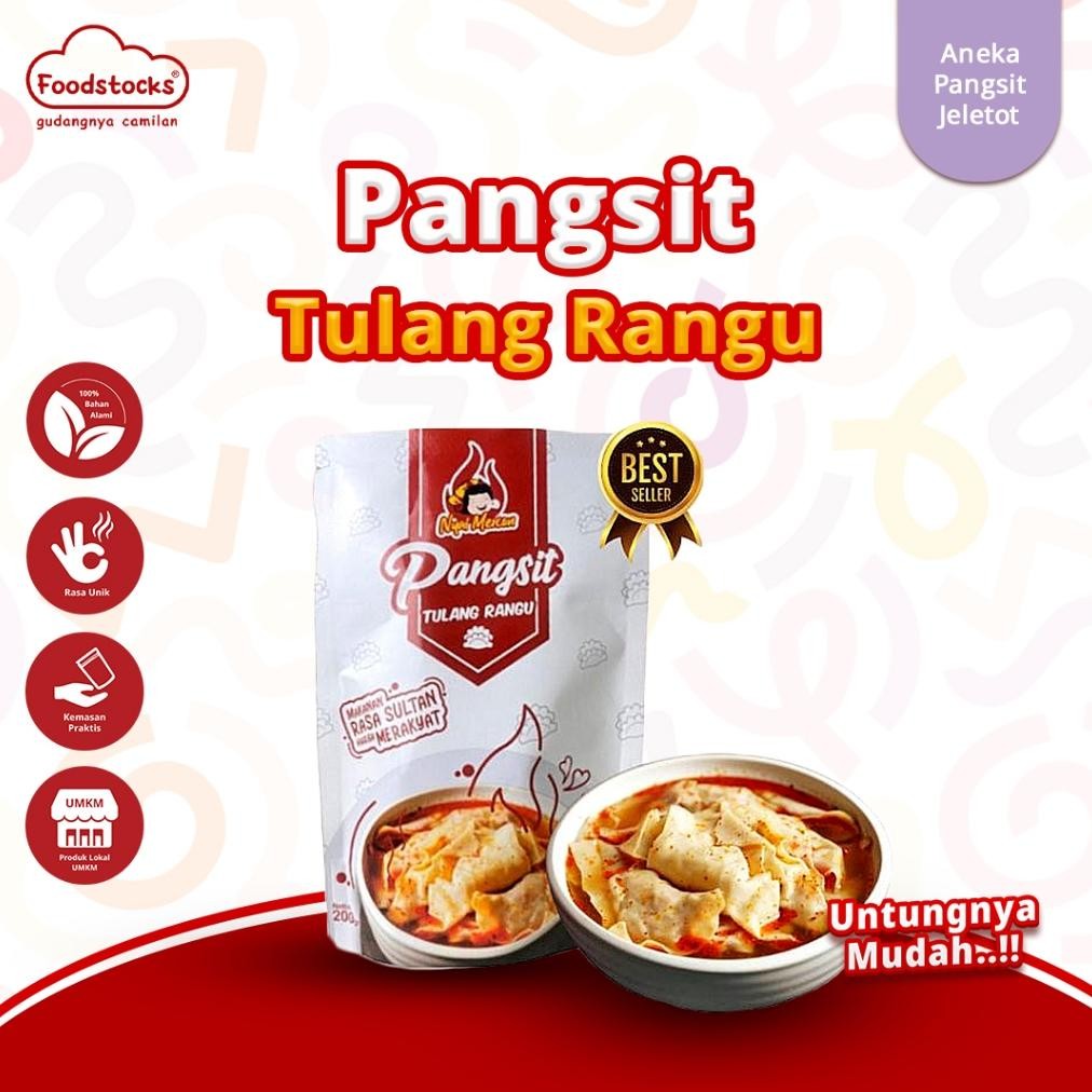 

Pangsit Tulang Rangu Ayam Keju Nyai Mercon aSt