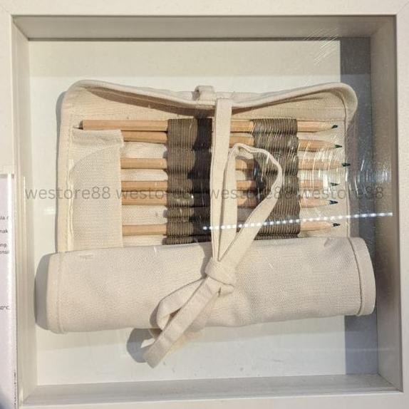 

BEBAS ONGKIR - Tempat Pensil Gulung Roll Up Pencil Case Bahan Poliester WEO IK6345