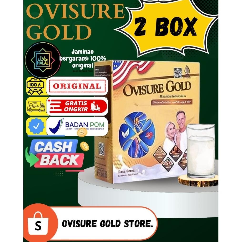 

Ovisure Gold Susu Tulang Sendi Original As BPOM |-2 Box aSt